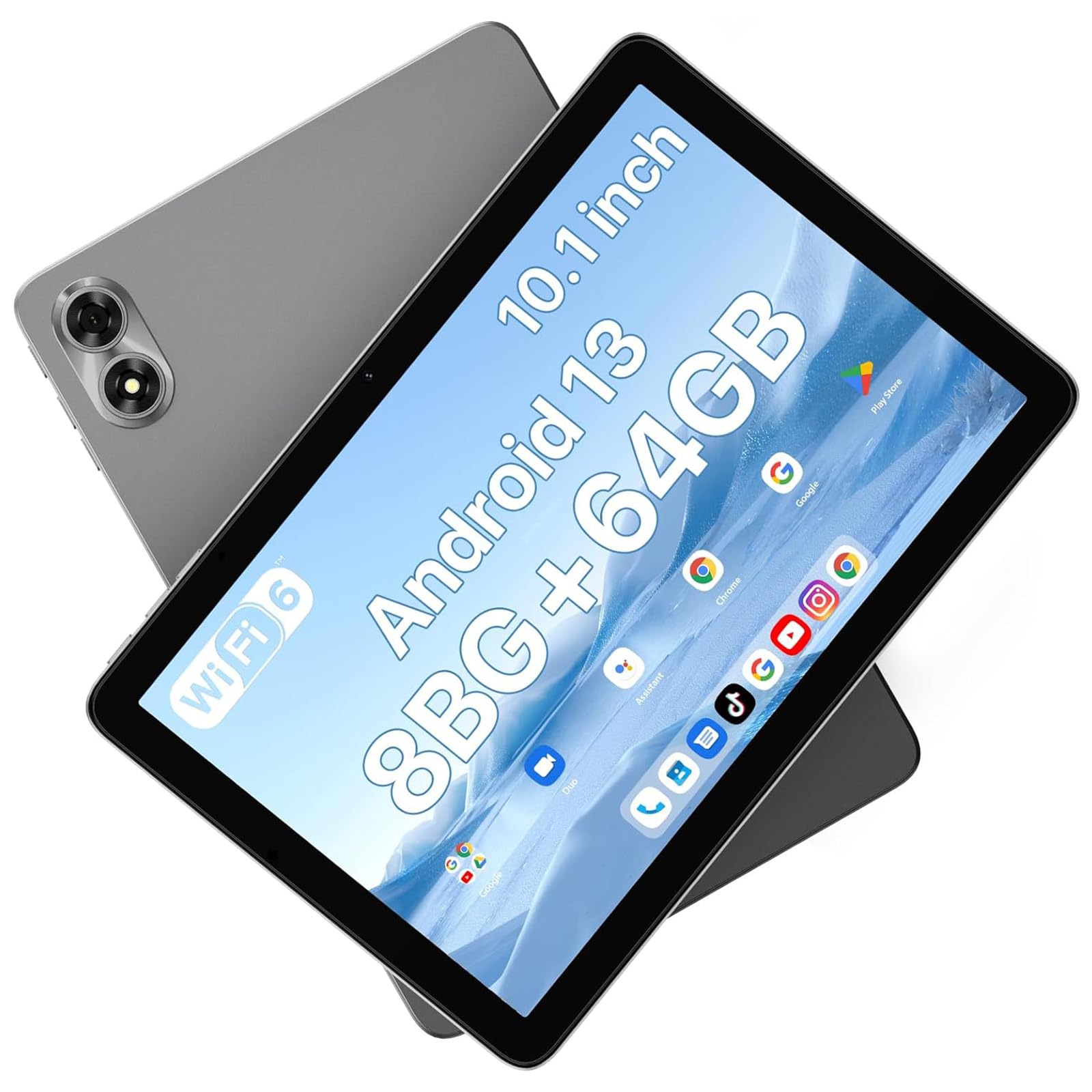 

UMIDIGI G1 Tab WiFi Model Android 1TB WiFi GMS Wireless 6000mAh USB Technical Approval Gray 10-inch Tablet, 8+64GB RAM, Expandable, 1280800 сірий колір