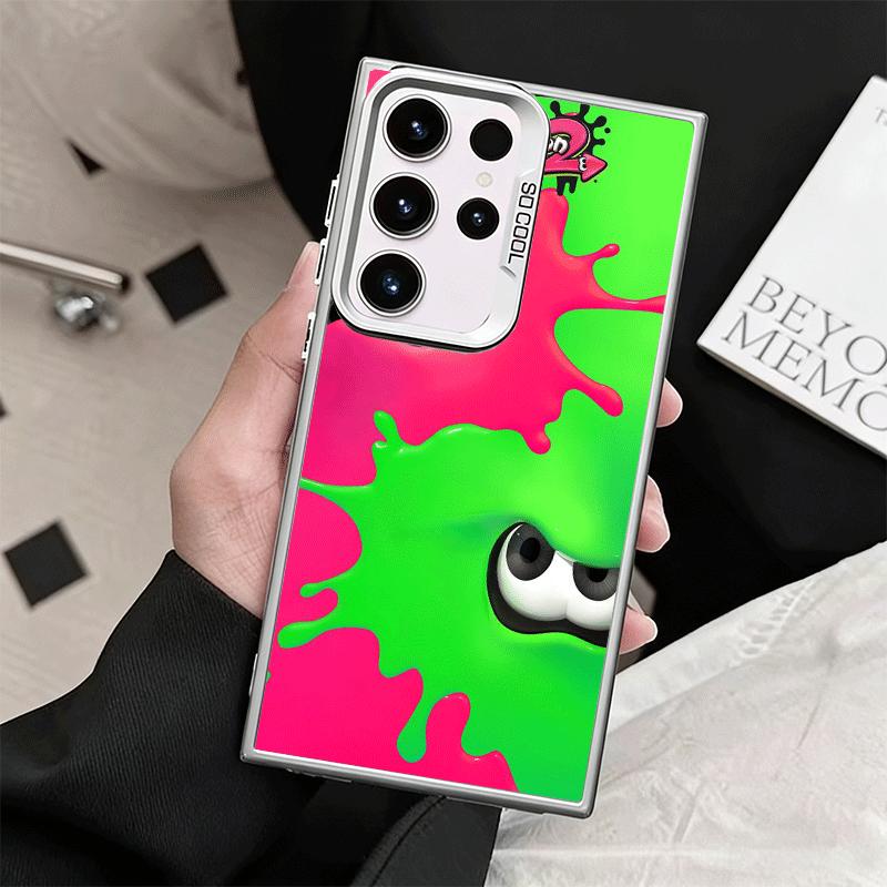 S-Splatoons Game Shockproof Phone Case for Samsung Galaxy S26 Edge S25 Ultra S24 FE S23 Plus S21 Cover Anti Fall Fundas