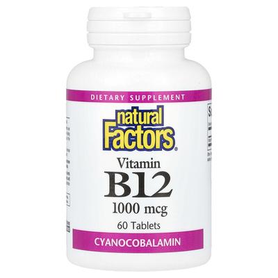 Vitamin B12, 1,000 Mcg, 60 Tablets