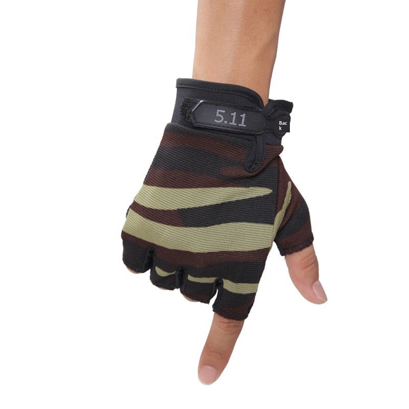 

Men Summer UV Protection Sun Protection Fishing Gloves Cycling Leaky Finger Driving Half Finger Ice Silk Gloves Women s Thin Half Finger 511 Fan Color All yards