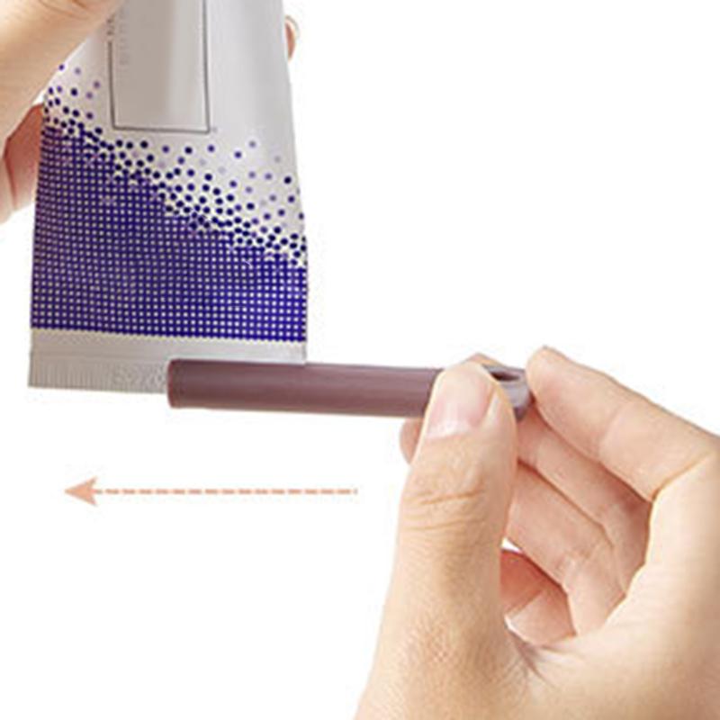 Toothpaste Squeezer Household Plastic Manual Squeezer Clip Toothpaste Dispenser Holder Device Rolling Rack Press Bathroom Supply