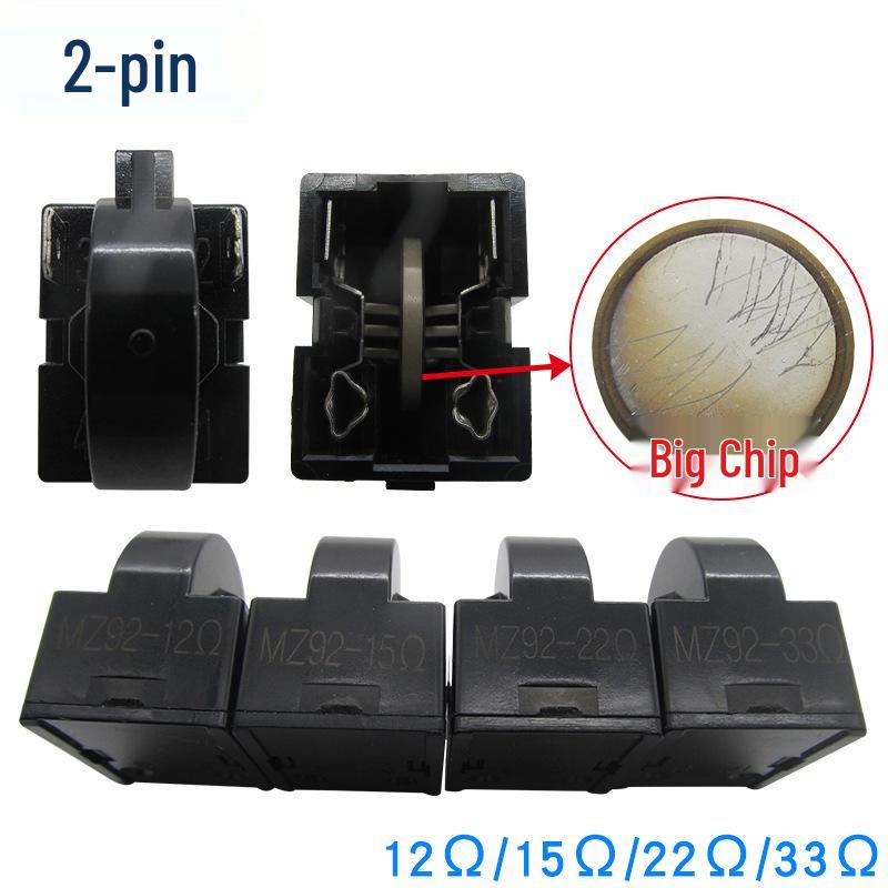 PTC Refrigerator Compressor Starter 3-Pin Protector for Large Chip Refrigeration