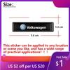 For VW 2025 Hot 3D Epoxy Car Interior Exterior Decoration Sticker For Volkswagen Tiguan Golf Polo Jetta Transporter Passat CC To
