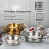 GOWKE Korean Style Stainless Steel Noodle Pot