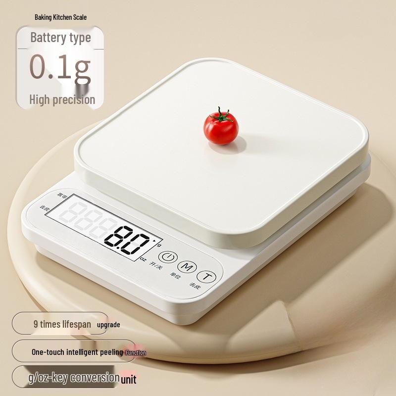 Compact Kitchen Digital Gram Scale for Precise Baking and Food Weighing