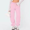 Women's Fleece Sweatpants Winter High Waisted Sweat Pants Drawstring Baggy Jogger Pants