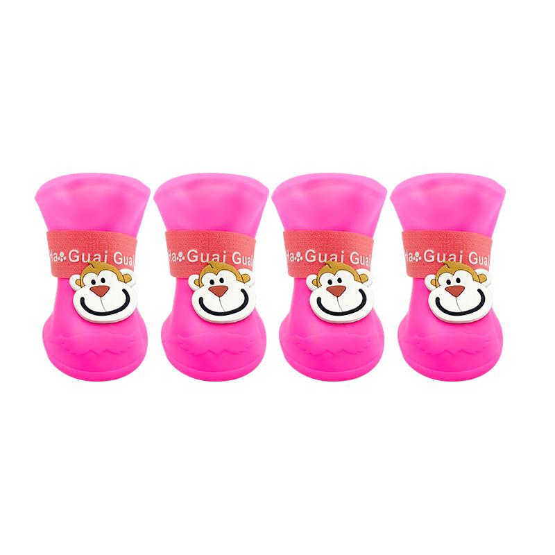 Pet Rain Boots: Non-Slip Dog & Cat Paw Covers, Soft Sole Puppy and Bichon Teddy Shoes