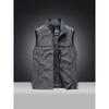 Men's Four Seasons Middle-aged Outdoor Leisure Loose Large Size Vest European and American Sports Multi-bag Vest