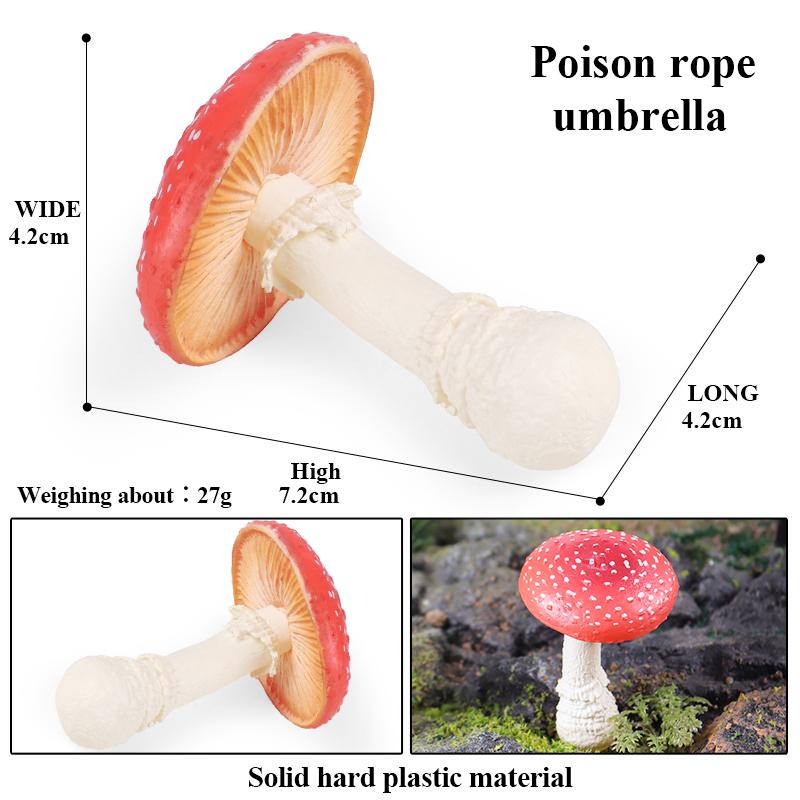 Oenux Pretend Play Toy Cute Fruits Vegetables Mushroom Model Cake Toppers Foods Jouet Family Fun Early Education For Kids Gift