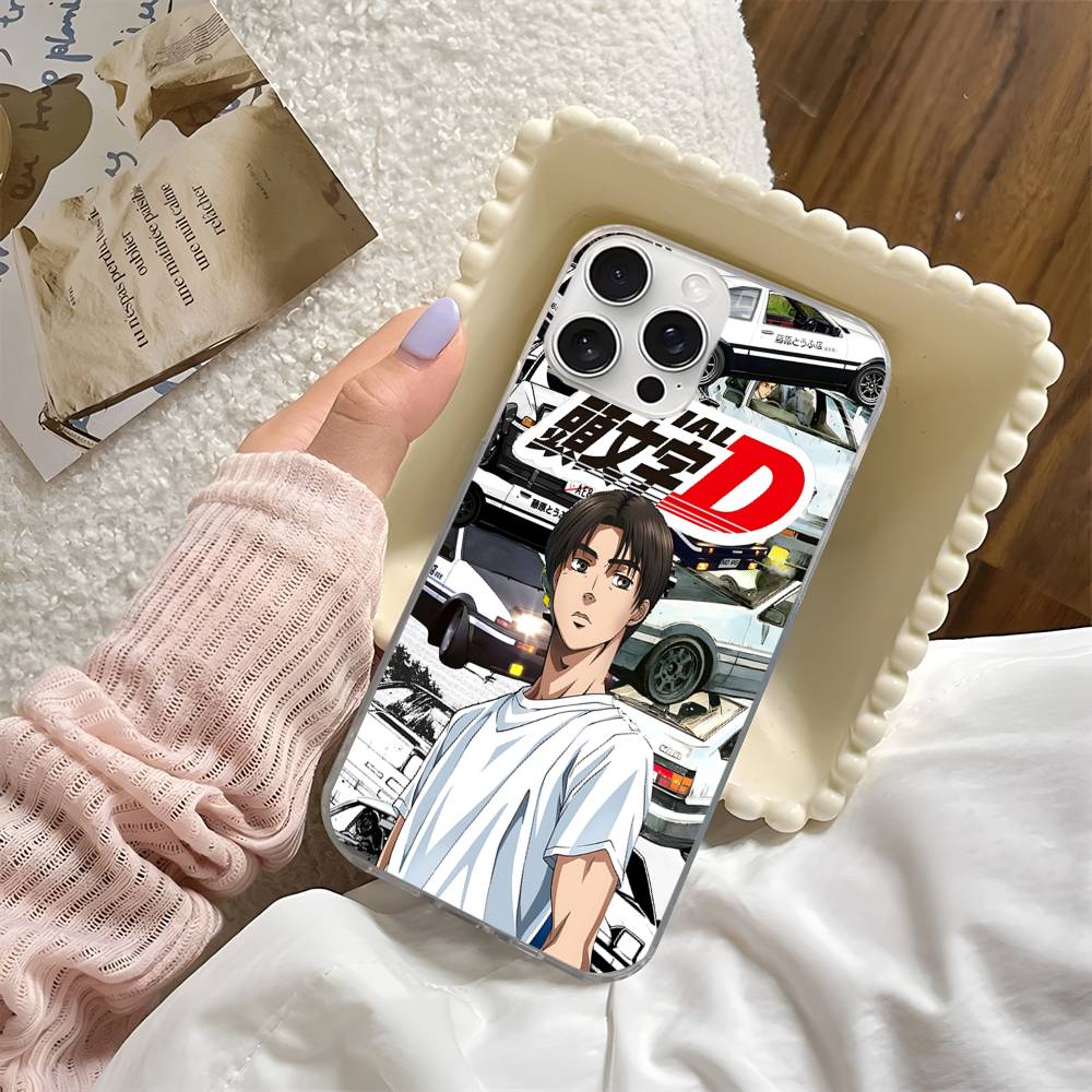Anime Initial D AE86 Tail Light Phone Case Phone Case For IPhone 17 Pro Max Plus Fantasy Glitter Aurora Water Ripple Cover