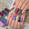 Flower Nail Stickers Stripe Pattern Nail Decals Professional Nail Foils  Manicure DIY