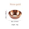 Sauce Dishes Dish Bowls Stainless Steel Dipping Seasoning Soy Plates Plate Bowl Cups Serving Appetizer Pinch Dessert Tray Metal