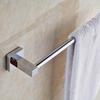Stainless Steel Bathroom Single Towel Shelf Rack Holder Bath Towel Hanger Bar Square DesignTowel Rail Bathroom Accessories