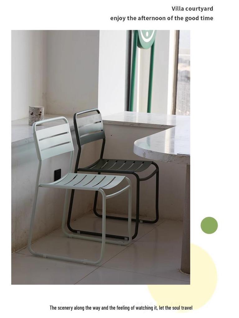 All-Aluminum Outdoor Cafe Table and Chairs Set with Sun Protection and Waterproof Features for Patios and Balconies