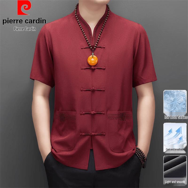 Pierre Cardin Men s Chinese Tang Suit Summer Top 41/180