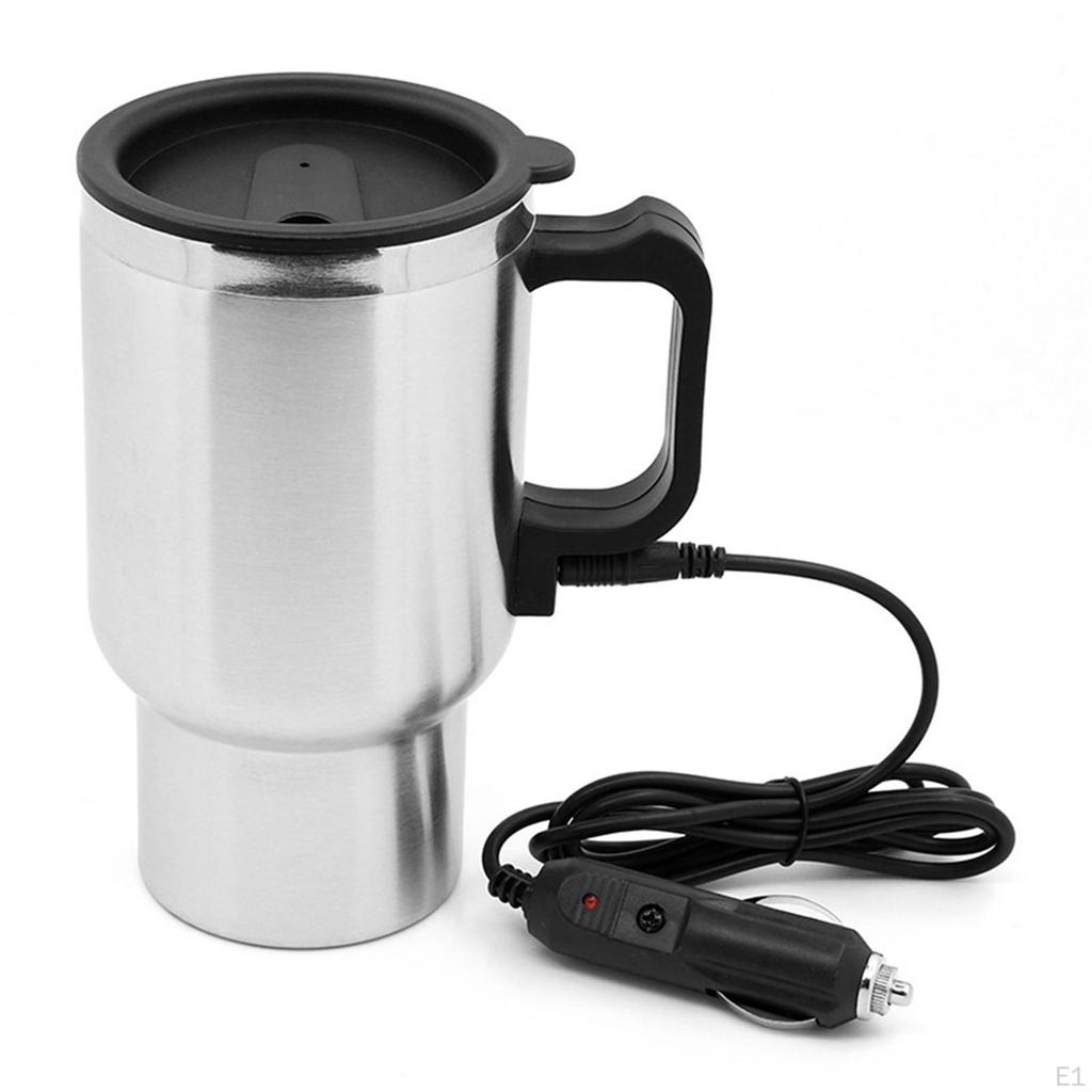 12 Heating Cup Stainless Steel Heated Mug for Water