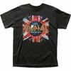 Def Leppard Rock Of Ages Union Jack T Shirt Mens Licensed Rock Band Tee Black Unisex T-Shirt
