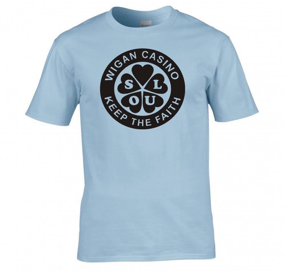 Wigan Casino Northern Soul Keep The Faith T Shirt New 2XL