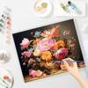 RUOPOTY Frame Modern Painting By Numbers Acrylic Paints Drawing By Numbers Colorful Flowers Picture Drawing Painting Home Decor