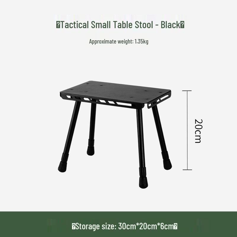 Compact Folding Outdoor Table for One - Mini Portable Picnic/Camping Table