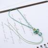Handwoven Mobile Phone Lanyard & Keychain Charm with Wenchang Knot, Double Link Knot, USB Drive Ornament & Anti-lost Rope