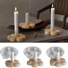 Poppy Minimalist Multi-Petal Flower Candlestick Silicone Mold