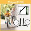 Versatile Adjustable Training Wheel Support For Children's Bikes With Sturdy Build