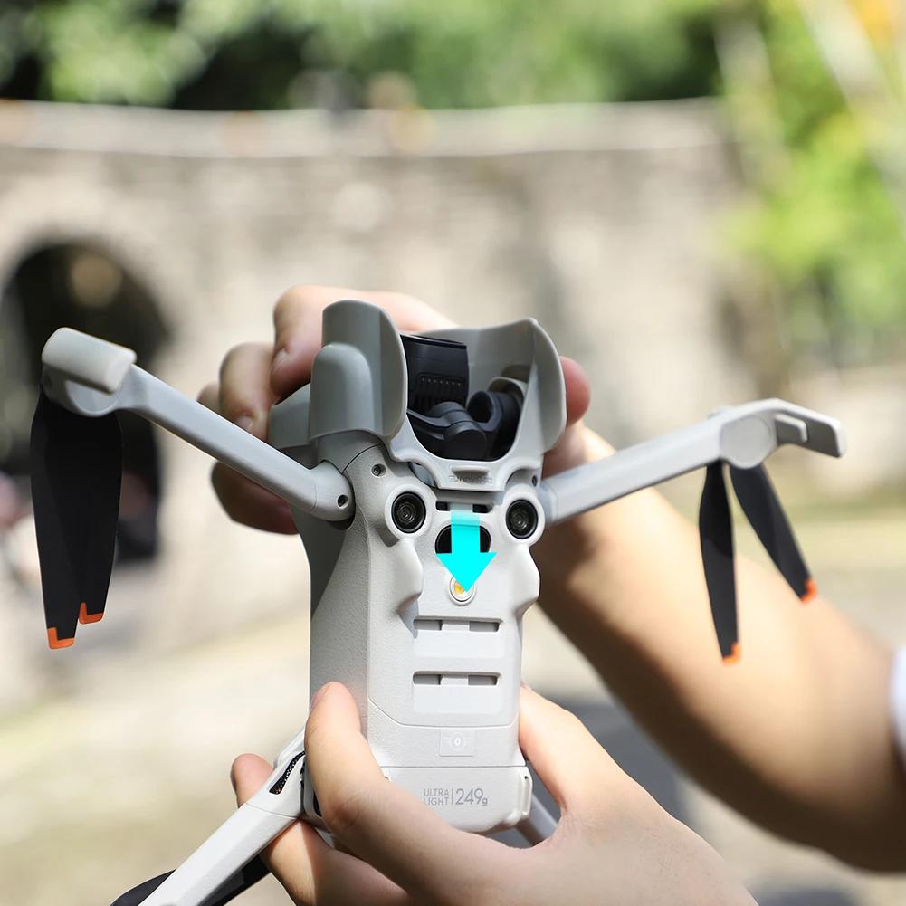 Lens Cover For DJI Mini 4 Pro Drone Gimbal Lens Hood Anti-Scratch Camera Guard Sunshade Lens Protector Cap for DJI Mini 4 Pro