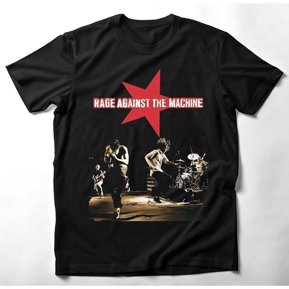 Rage Against The Machine Band Cotton Black S5XL T Shirt AG920 Unisex T-Shirt