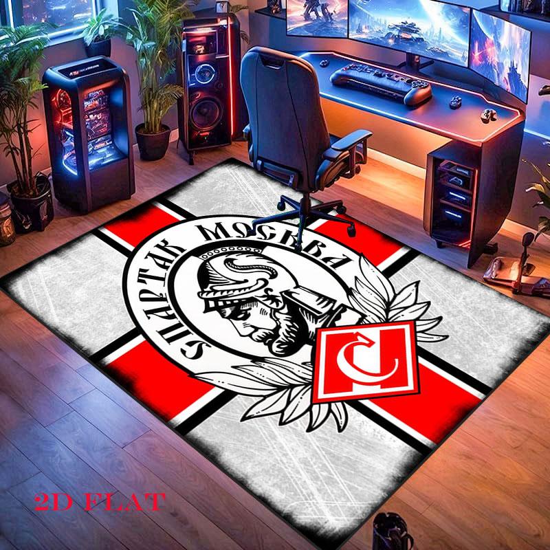 Spartak Moscow Pride Carpet Rug for Living Room Bedroom Home Sofa Decoration,Kids play Nonslip Floor Mat