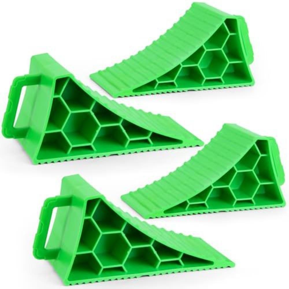 With Handles Wheel Chocks For RV Multipurpose Design Tire Chocks Anti-Slip Wheel Chocks  For Car