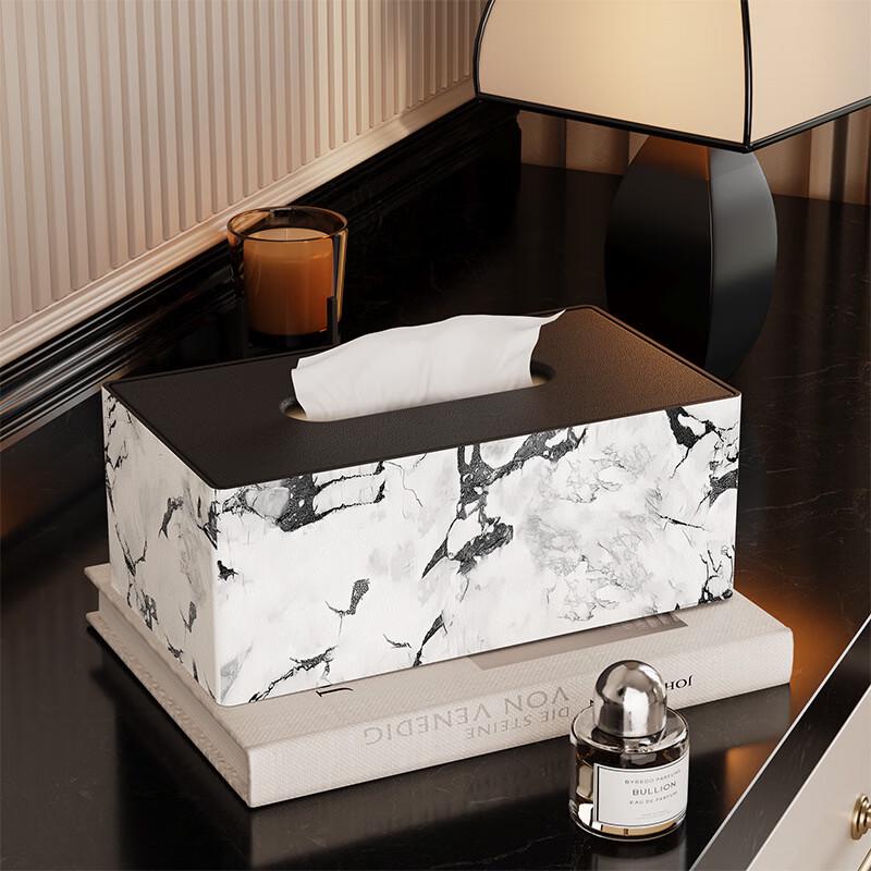 Hampton Light Luxury Desktop Tissue Box