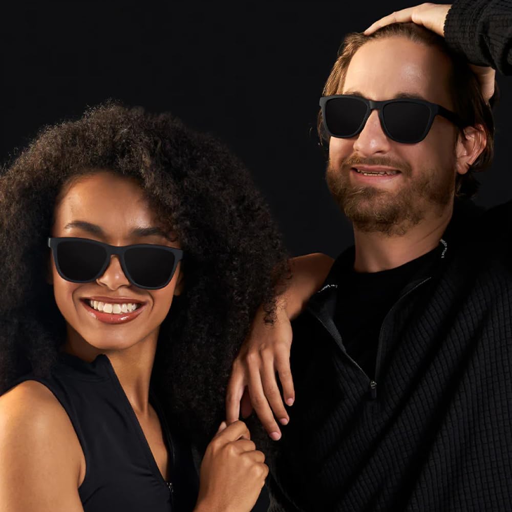 Goodr OG Series UV Stays In Mirrored for Men and Perfect for Mountain and Outdoor Activities Sunglasses, Lightweight, Polarized, Protection, Place,