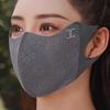 Women Summer Ice Silk Lace Sun Protection Face Mask UV Protection 3D Breathable Cycling Face Cover Eye Corner Guard