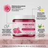 Rosa Rose Gesichtsgel | Feuchtigkeitsspendendes Massagelgel für Hautfeuchtigkeit & Aufhellung | Für Alle Hauttypen, 100ml