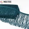 5M Meetee Polyester Tassel Fringes 10-30cm Lace Trim Ribbon for Dress Curtain Decorative Ribbons Fringe Fabric Sewing Accessory