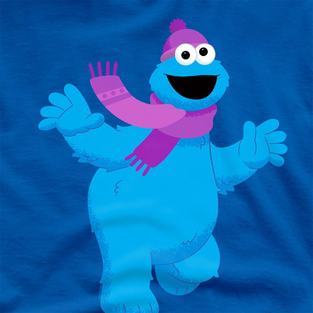 Sesame Street Unisex Adult Furry Friends Forever! Cookie Monster T-Shirt