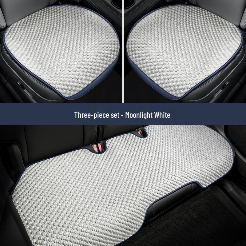 Universal Four-Season Car Seat Cushion: New Energy One-Piece Saddle Cover with Half-Wrap Design