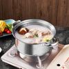 LUVHOO Double Handle Stainless Steel Soup Pot