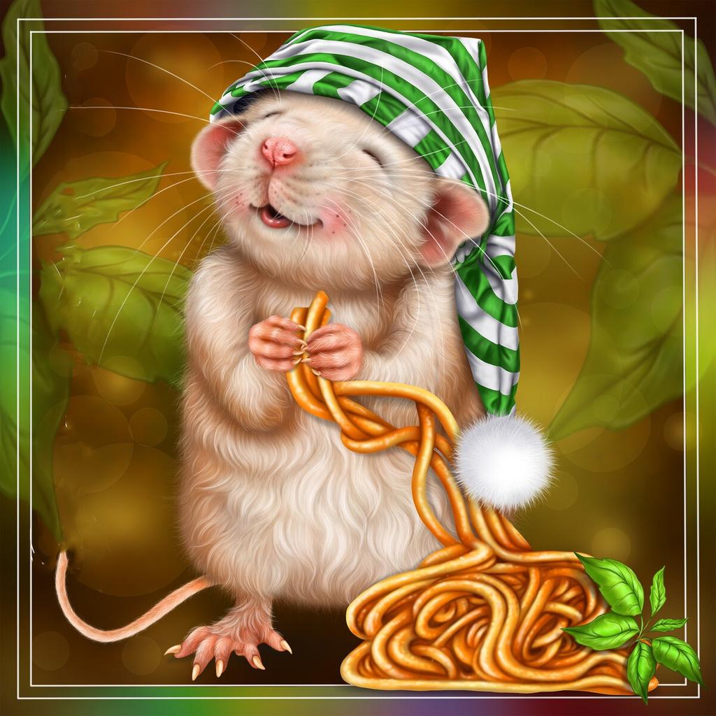 DIY 5D Full Drill Diamond Painting Cross Stitch Cartoon Mouse Kits Art Gifts