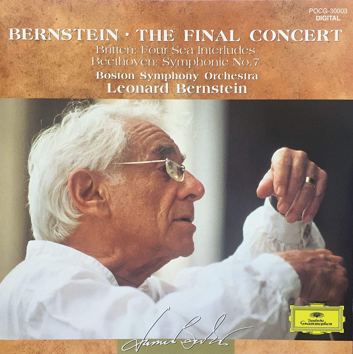 

CD BOSTON SYMPHONY ORCHESTRA, BRITTEN, - Last concert POCG30003 Japan Classical Used