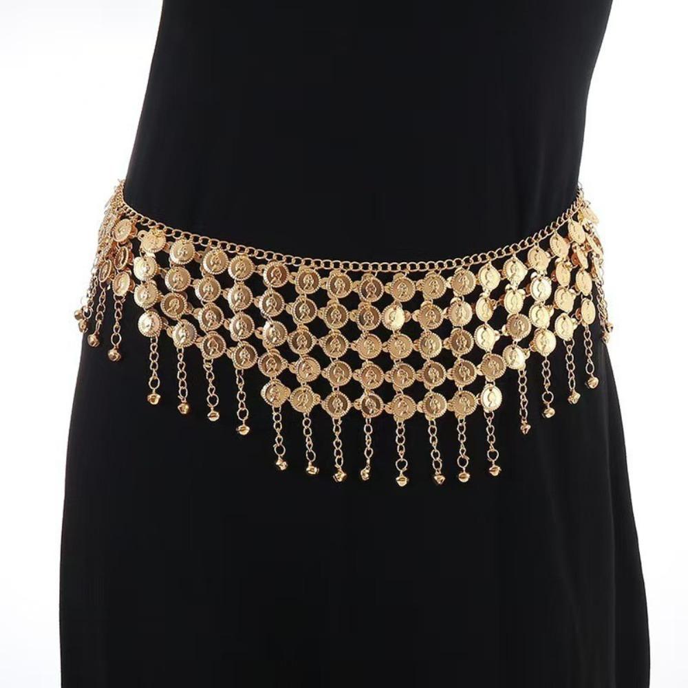 Tassel Belly Chain Vintage Waist Chain Belt Dance Belt Dance
