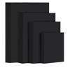 Thickened Black Cardstock Art Paper for Crafts and Drawing - Eighth Size