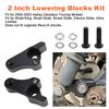 2 Inch Shock Absorber Rear Suspension Bracket Lowering Link Kit For 2002-2023 Harley Davidson Touring Models