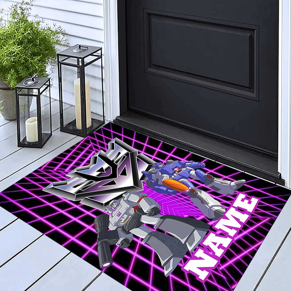Love Transformers (11) Customize your name rug, office chair cushion, home bedroom living room gift.