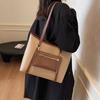 2025 New Large-capacity Tote Bag Fashionable Commuter Underarm Women's Bag Girls Pu Messenger Bag