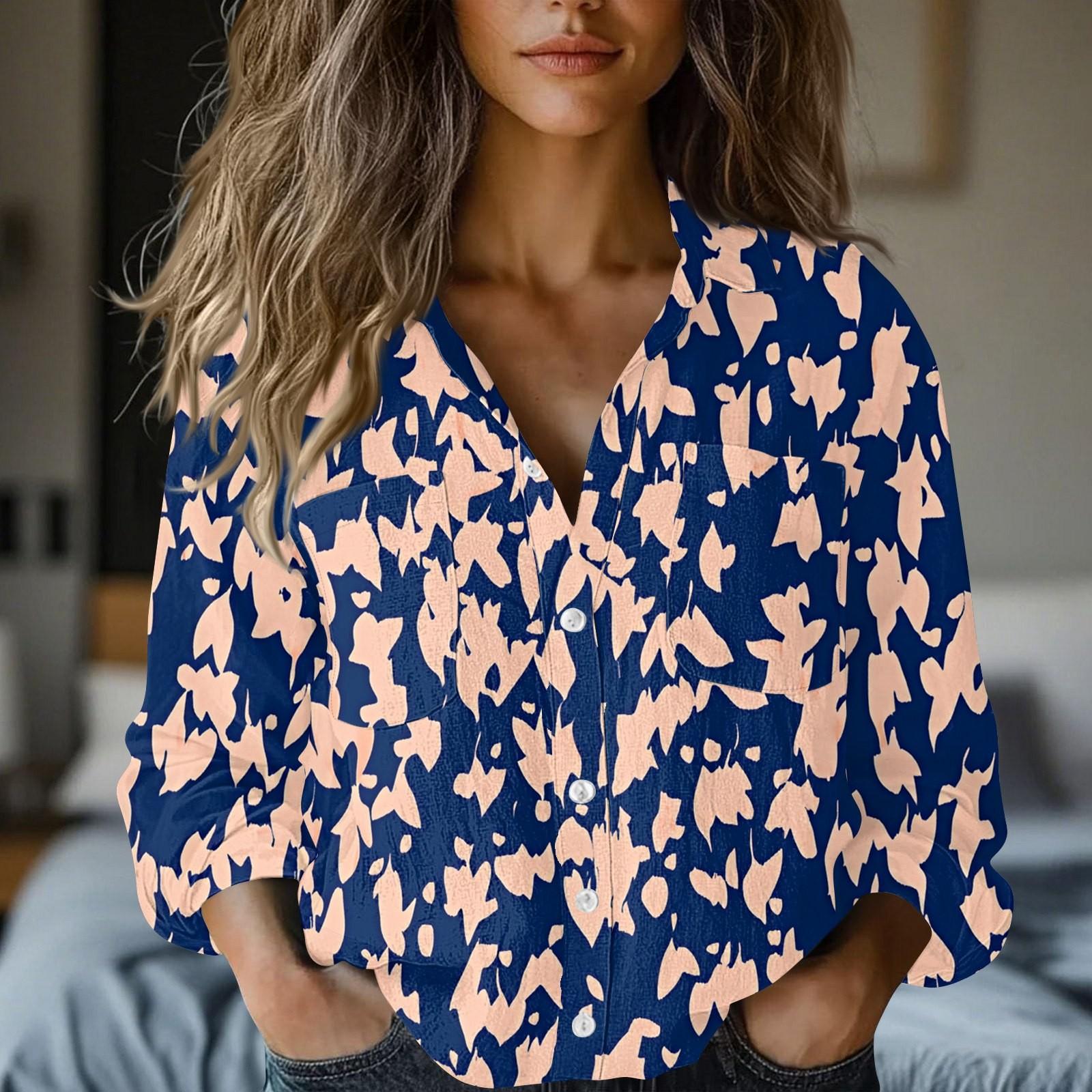 

Женские хлопковые льняные топы с длинными рукавами рубашки свободные футболки винтажные блузки XXL