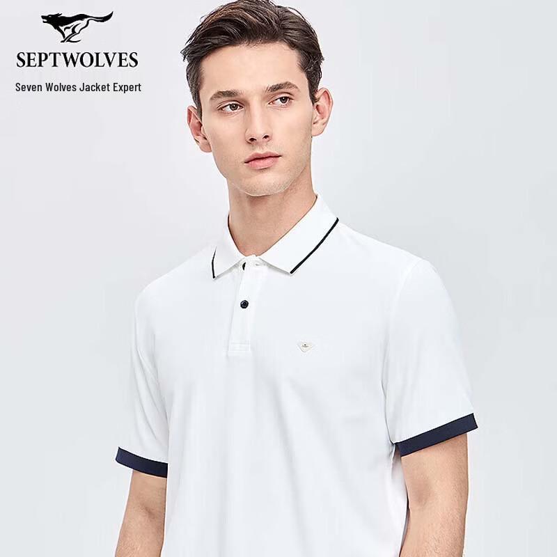SEPTWOLVES Men s Quick-Dry Stretch Short-Sleeve Polo 3XL