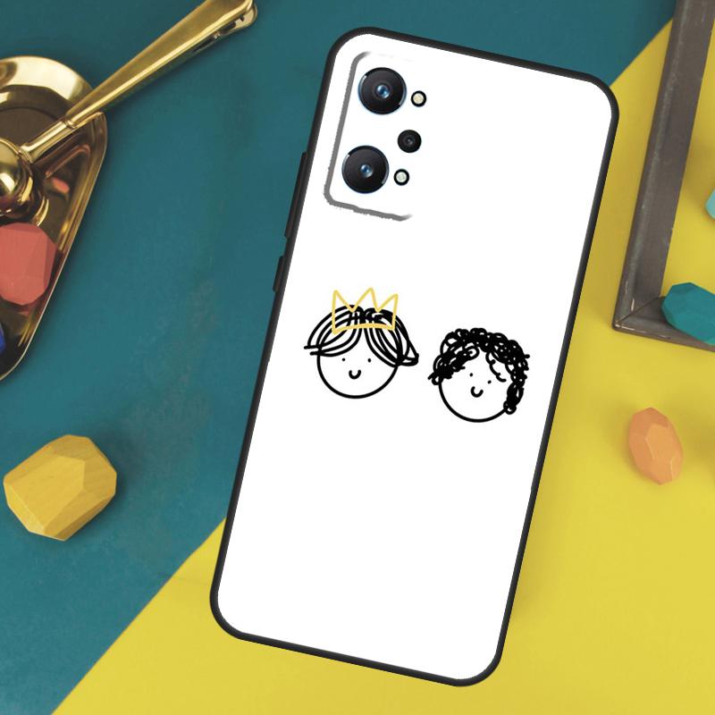 

Young Royals Simon and Wilhelm Case For Realme C53 C55 C67 C61 C75 C51 C21Y C25S GT 6 6T 5 GT7 Pro 10 11 12 13 14 Pro Plus Realme GT 6T