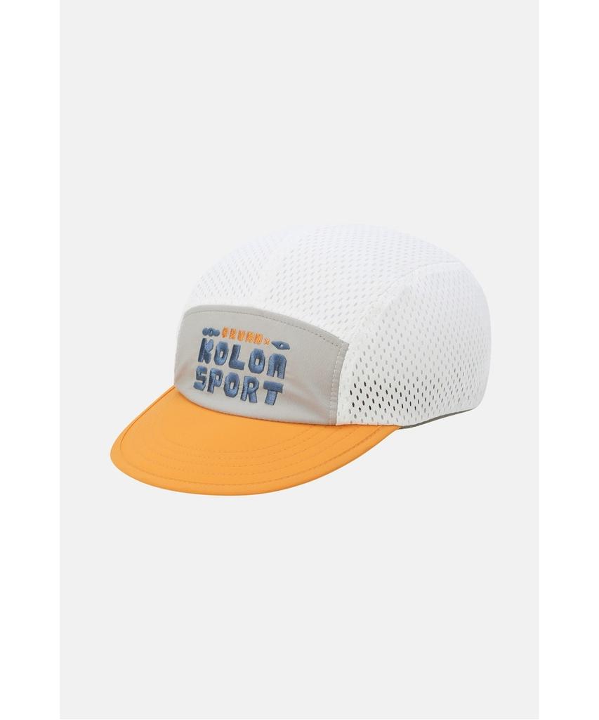 Koolongseupocheu [Ks X Orumm] Unisex Bouldering Mesh Color Block Camp Cap Qerex26823Yel